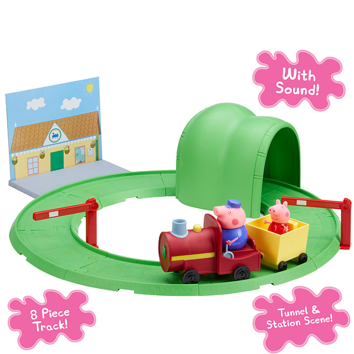 peppa pig car track