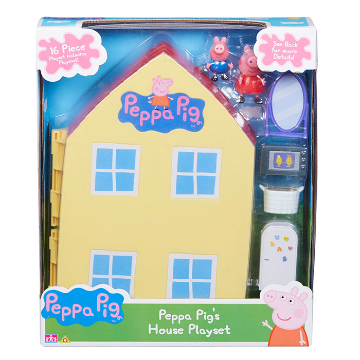 peppa house playset