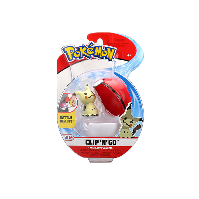 Pokemon Clip N Go Poke Assorted Pokemon Prima Toys