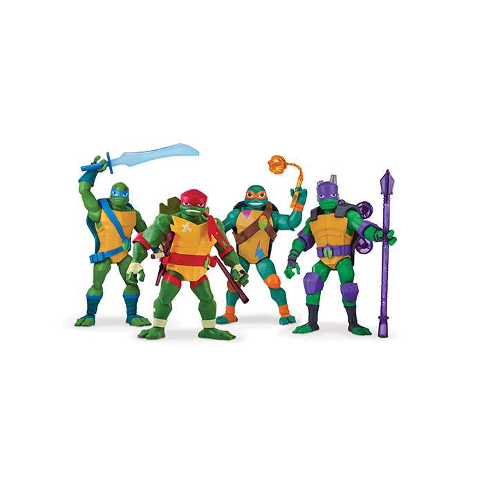 rise of the teenage mutant ninja turtles deluxe figures
