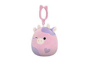 Squishmallow Heart 3.5inch Clip On Plush