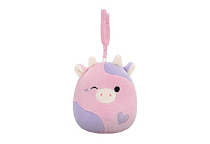 Squishmallow Heart 3.5inch Clip On Plush