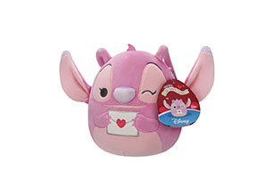 Squishmallow Heart 8inch Disney Plush In CDU