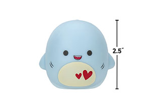 Squishmallow Heart 2.5inch Squooshems In CDU