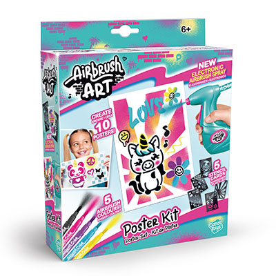 Style 4 Ever A/Brush Art Mini Poster Kit