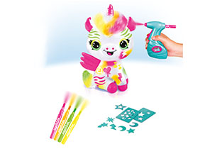 Style 4 Ever A/Brush Plush Neon Unicorn