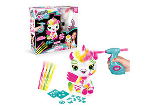 Style 4 Ever A/Brush Plush Neon Unicorn