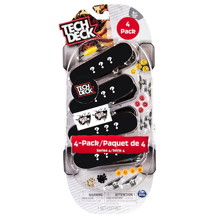Tech Deck - Finger Skateboard 4 Pack - Ultra DLX Element (6028815)