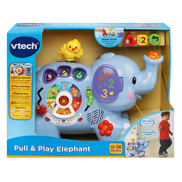 pull and play elephant