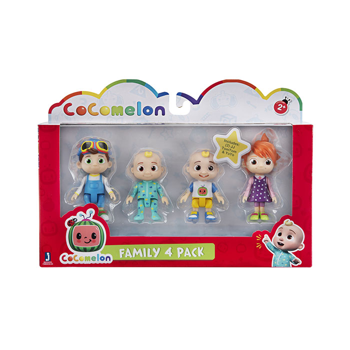 Cocomelon Family Figure 4 Pack | Cocomelon | Prima Toys